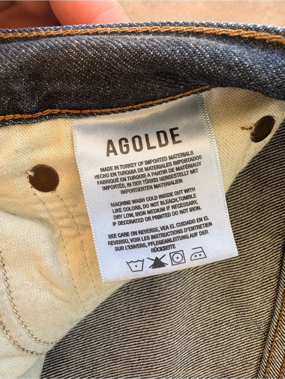AGOLDE Ren High Rise Wide Leg - Picture 2 of 5